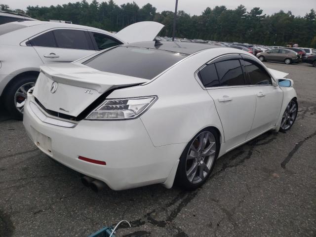 19UUA9F54DA003474 - 2013 ACURA TL TECH WHITE photo 4