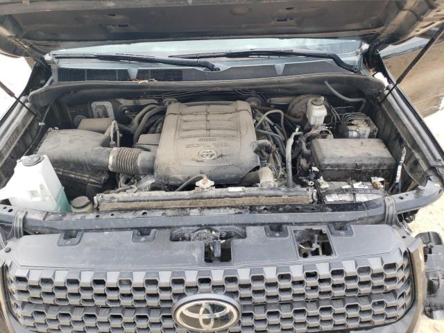 5TFRY5F13LX268047 - 2020 TOYOTA TUNDRA DOUBLE CAB SR/SR5 BLACK photo 11