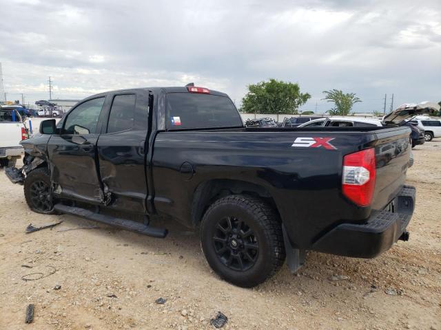5TFRY5F13LX268047 - 2020 TOYOTA TUNDRA DOUBLE CAB SR/SR5 BLACK photo 2