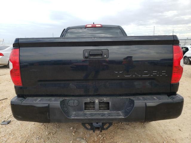 5TFRY5F13LX268047 - 2020 TOYOTA TUNDRA DOUBLE CAB SR/SR5 BLACK photo 6