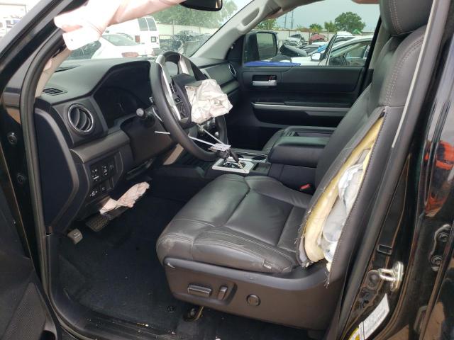 5TFRY5F13LX268047 - 2020 TOYOTA TUNDRA DOUBLE CAB SR/SR5 BLACK photo 7