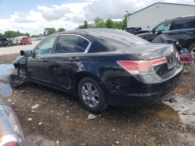 1HGCP2F65CA077222 - 2012 HONDA ACCORD SE BLACK photo 2