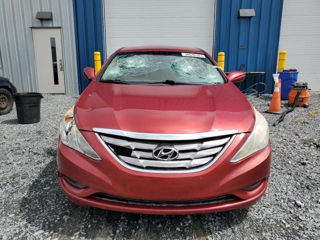 5NPEB4AC5BH098626 - 2011 HYUNDAI SONATA GLS RED photo 5