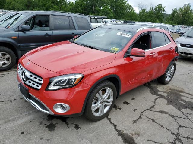 WDCTG4GB7KJ630581 - 2019 MERCEDES-BENZ GLA 250 4MATIC RED photo 1