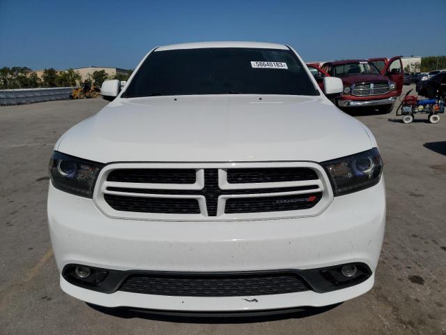 1C4RDHDG9HC774291 - 2017 DODGE DURANGO GT WHITE photo 5