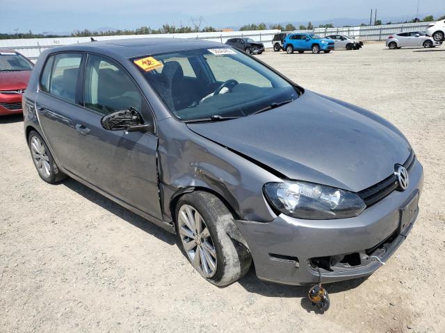 WVWDM7AJ5EW003132 - 2014 VOLKSWAGEN GOLF GRAY photo 4