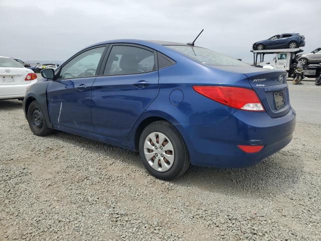 KMHCT4AEXGU044690 - 2016 HYUNDAI ACCENT SE BLUE photo 2