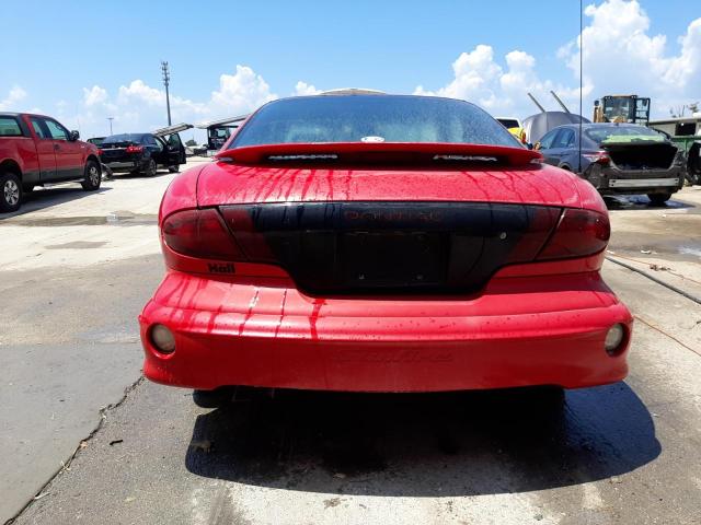 1G2JB124117132590 - 2001 PONTIAC SUNFIRE SE RED photo 6