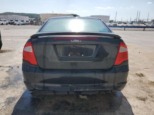 3FAHP0HA5BR136953 - 2011 FORD FUSION SE BLACK photo 6