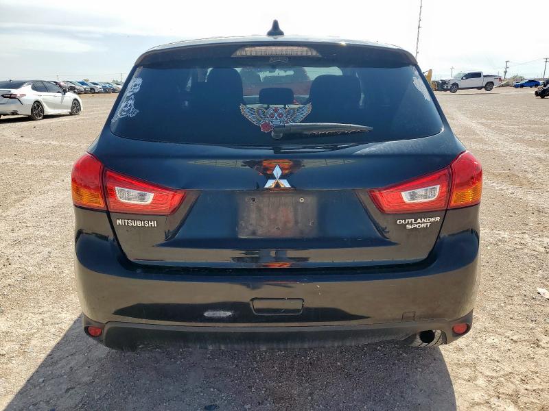 JA4AP3AU7HZ058367 - 2017 MITSUBISHI OUTLANDER ES BLACK photo 6