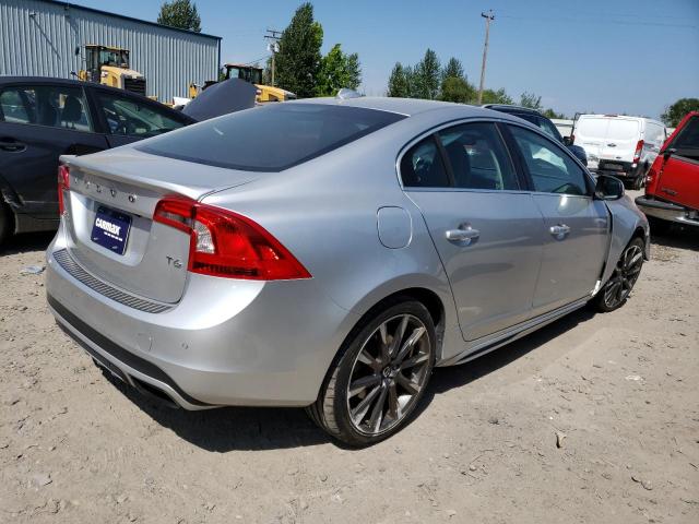 YV149MFDXF1300554 - 2015 VOLVO S60 PLATINUM SILVER photo 3