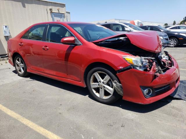 4T1BF1FK3CU618041 - 2012 TOYOTA CAMRY BASE RED photo 4