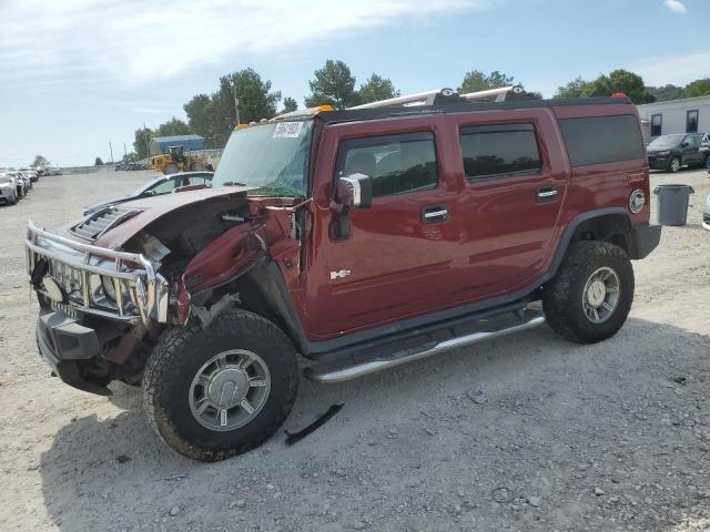 5GRGN23U65H120712 - 2005 HUMMER H2 MAROON photo 1