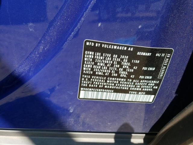 WVGKMPE25NP040844 - 2022 VOLKSWAGEN ID.4 PRO S ლურჯი ფოტო 13