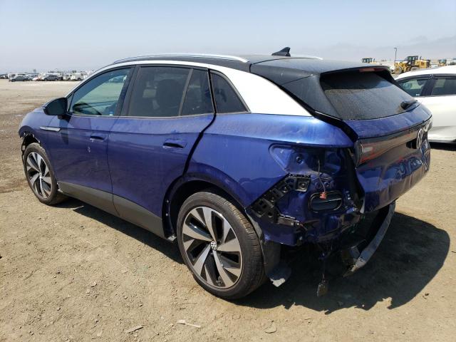 WVGKMPE25NP040844 - 2022 VOLKSWAGEN ID.4 PRO S ლურჯი ფოტო 2