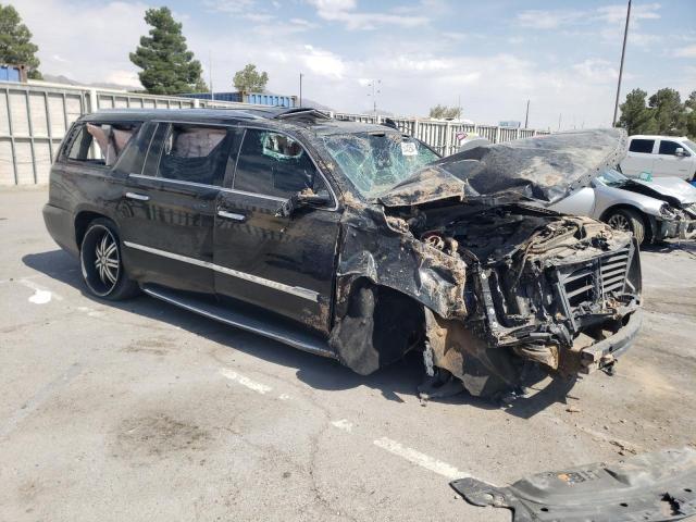 1GYS3SKJ5FR625073 - 2015 CADILLAC ESCALADE ESV LUXURY BLACK photo 4