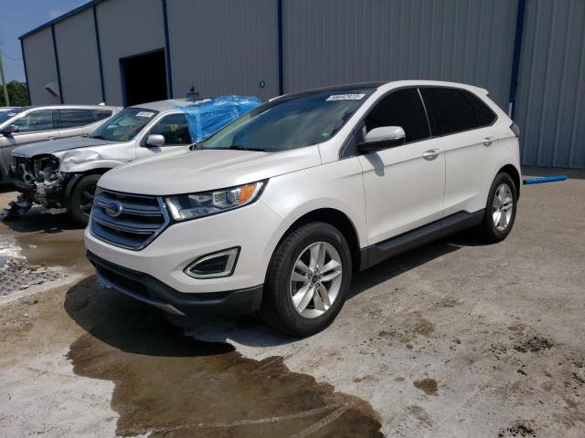 2FMPK3J83GBB61333 - 2016 FORD EDGE SEL WHITE photo 1