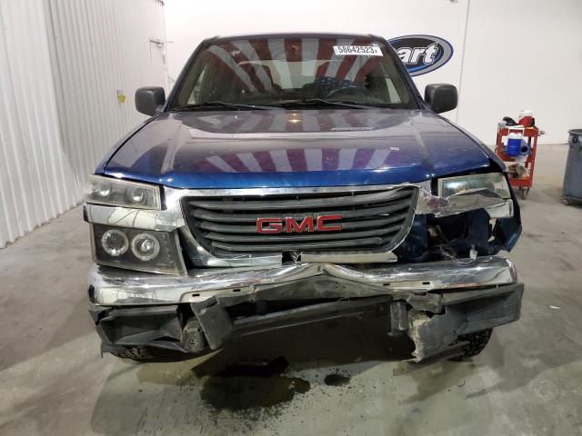 1GTDT136058214610 - 2005 GMC CANYON BLUE photo 5