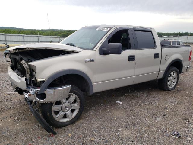 1FTPW14536FA08219 - 2006 FORD F150LARIAT SUPERCREW TAN photo 1