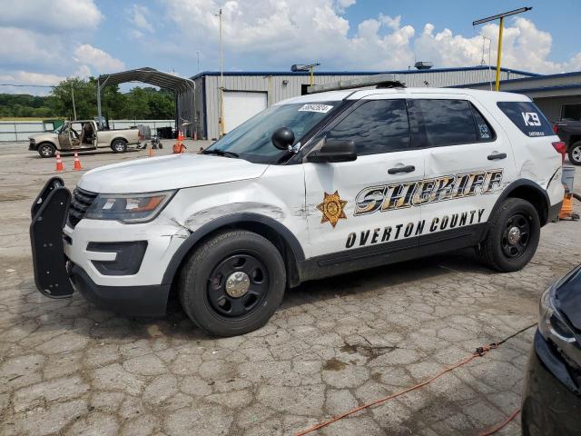 1FM5K8AR9HGE01394 - 2017 FORD EXPLORER POLICE INTERCEPTOR WHITE photo 1