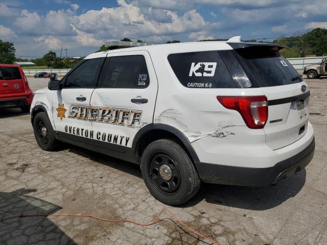 1FM5K8AR9HGE01394 - 2017 FORD EXPLORER POLICE INTERCEPTOR 白色 照片 2