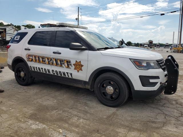 1FM5K8AR9HGE01394 - 2017 FORD EXPLORER POLICE INTERCEPTOR 白色 照片 4