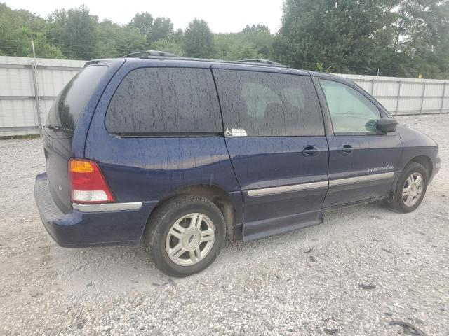 2FMZA52411BC25959 - 2001 FORD WINDSTAR SE BLUE photo 3