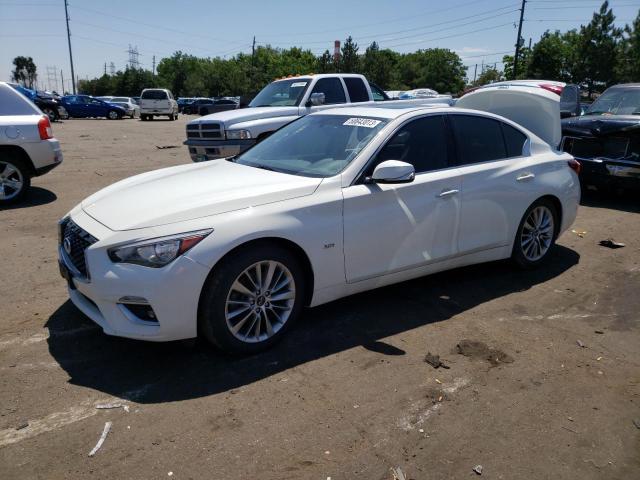 JN1EV7AR9KM556562 - 2019 INFINITI Q50 LUXE 白色 照片 1
