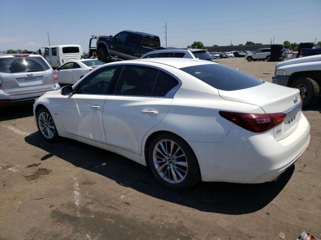 JN1EV7AR9KM556562 - 2019 INFINITI Q50 LUXE 白色 照片 2