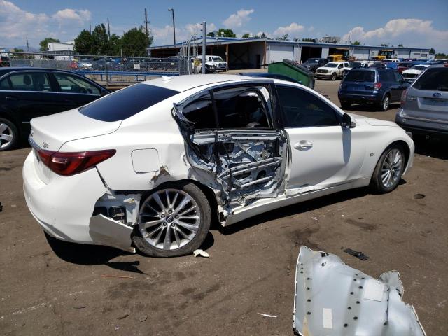 JN1EV7AR9KM556562 - 2019 INFINITI Q50 LUXE 白色 照片 3