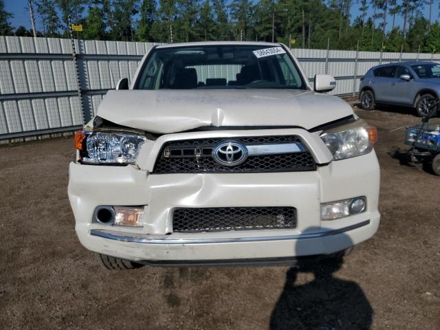 JTEZU5JR1C5034330 - 2012 TOYOTA 4RUNNER SR5 WHITE photo 5