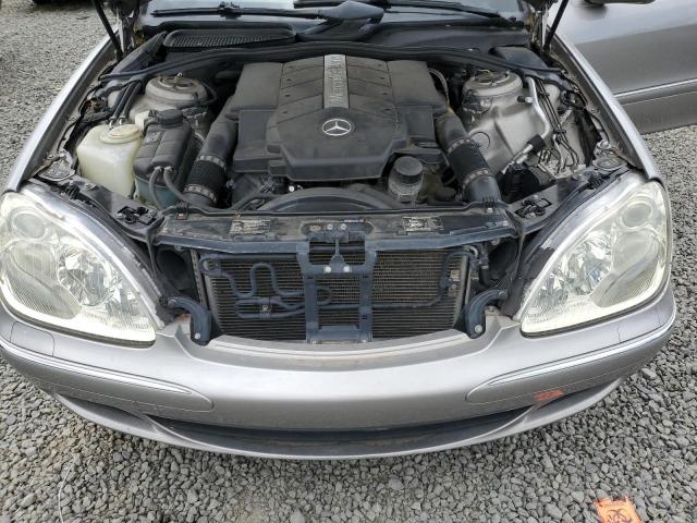 WDBNG83J54A388099 - 2004 MERCEDES-BENZ S 430 4MATIC SILVER photo 11