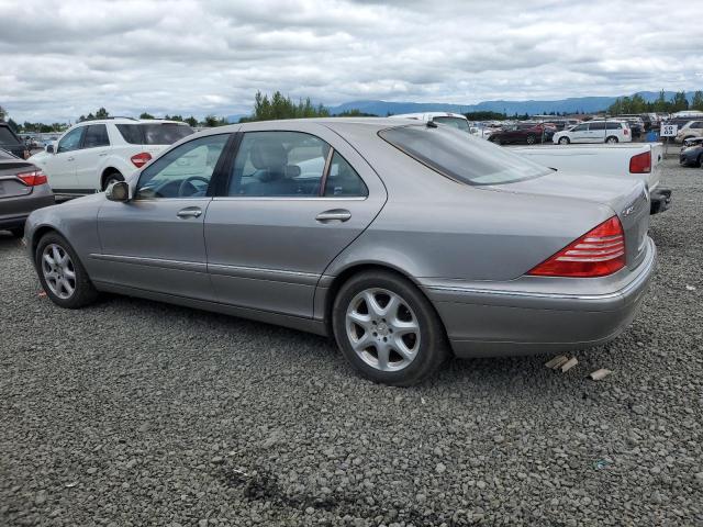 WDBNG83J54A388099 - 2004 MERCEDES-BENZ S 430 4MATIC SILVER photo 2