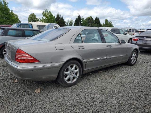 WDBNG83J54A388099 - 2004 MERCEDES-BENZ S 430 4MATIC SILVER photo 3