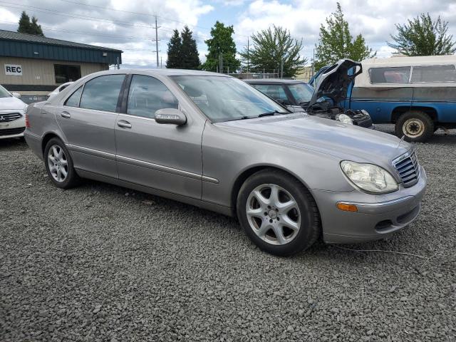 WDBNG83J54A388099 - 2004 MERCEDES-BENZ S 430 4MATIC SILVER photo 4