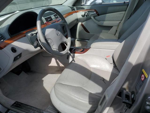 WDBNG83J54A388099 - 2004 MERCEDES-BENZ S 430 4MATIC SILVER photo 7