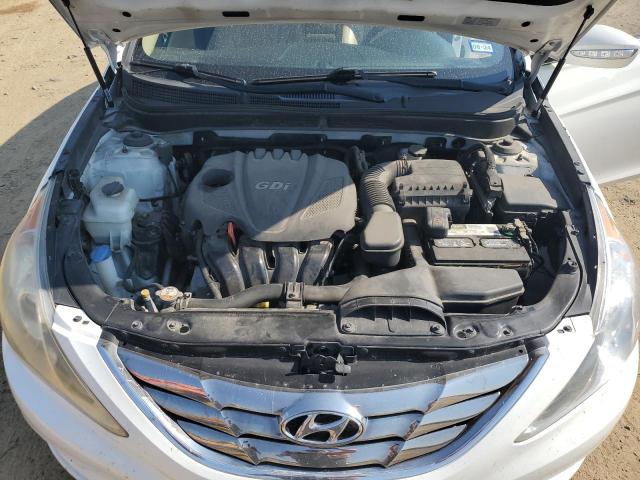 5NPEC4AC5DH614533 - 2013 HYUNDAI SONATA SE WHITE photo 11