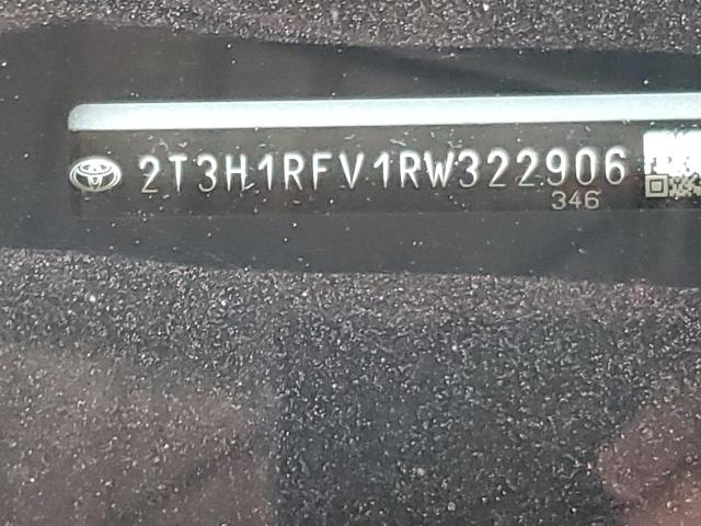 2T3H1RFV1RW322906 - 2024 TOYOTA RAV4 LE 银色 照片 12