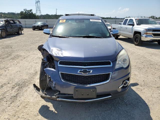 2GNFLGEK2D6319649 - 2013 CHEVROLET EQUINOX LTZ BLUE photo 5