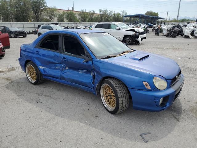 JF1GD29652G528154 - 2002 SUBARU IMPREZA WRX BLUE photo 4