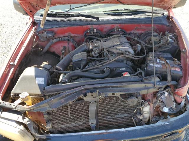 JT4UN22D9V0034878 - 1997 TOYOTA T100 XTRACAB RED photo 11