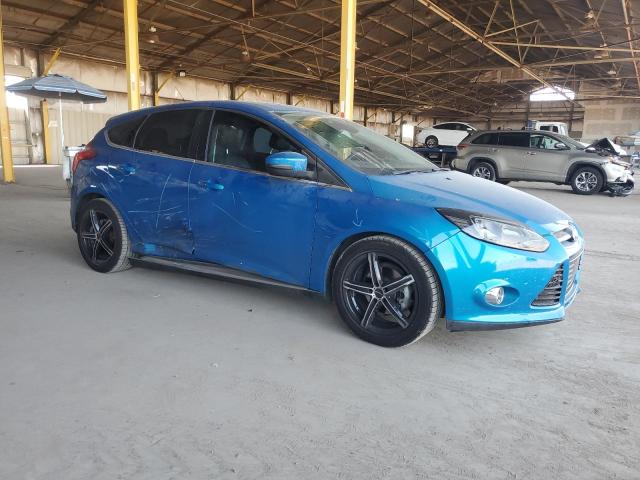 1FAHP3N25CL167795 - 2012 FORD FOCUS TITANIUM TEAL photo 4