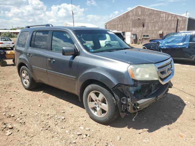 5FNYF4H56BB033999 - 2011 HONDA PILOT EXL GRAY photo 4