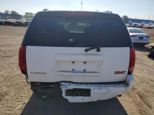 1GKFK13029R202972 - 2009 GMC YUKON WHITE photo 6