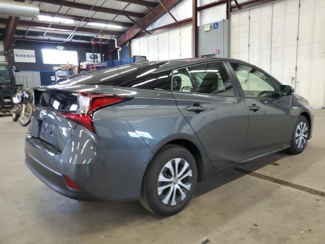 JTDL9MFUXN3041133 - 2022 TOYOTA PRIUS LE GRAY photo 3