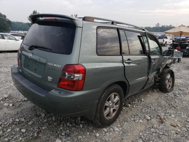 JTEGP21A870131468 - 2007 TOYOTA HIGHLANDER SPORT GREEN photo 3