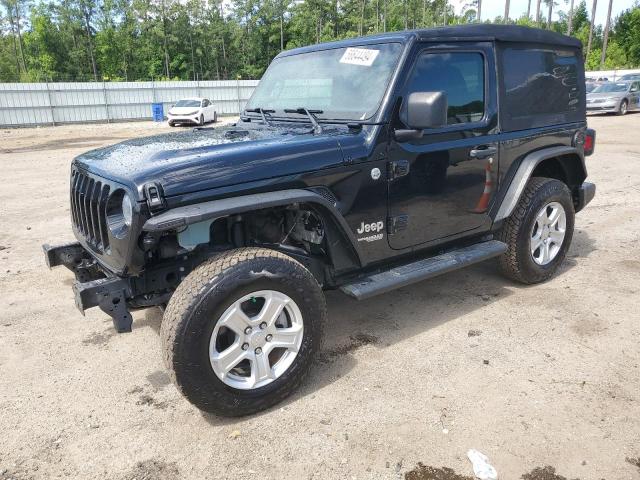 1C4GJXAG3JW276400 - 2018 JEEP WRANGLER SPORT BLACK photo 1