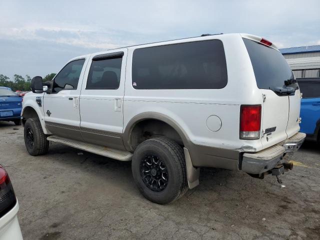 1FMSU45P94ED91728 - 2004 FORD EXCURSION EDDIE BAUER WHITE photo 2