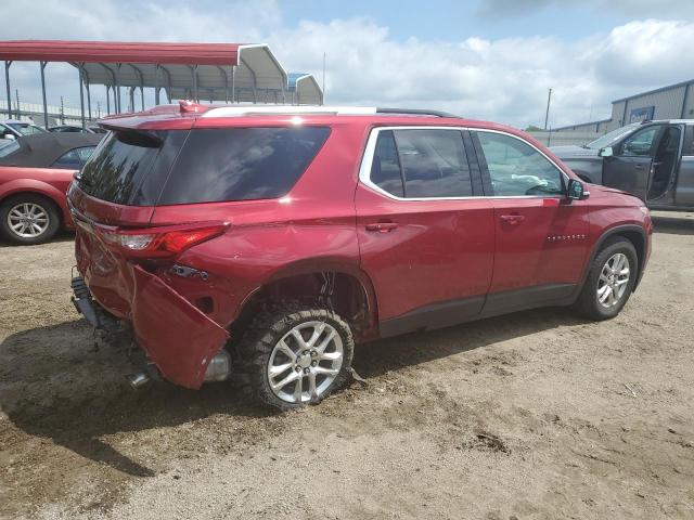 1GNERGKW3JJ221813 - 2018 CHEVROLET TRAVERSE LT RED photo 3