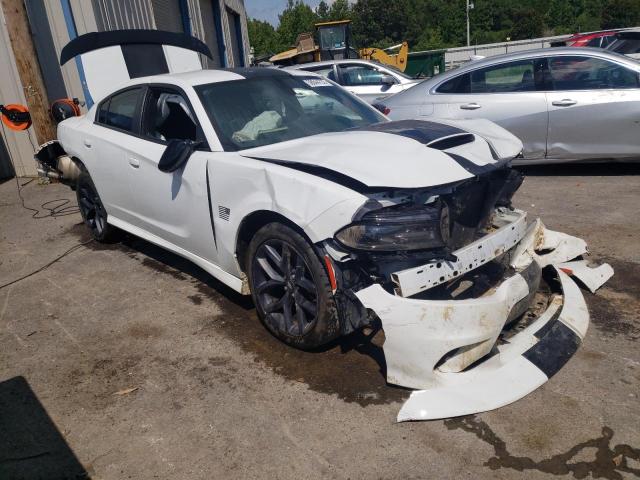 2C3CDXHG2KH713805 - 2019 DODGE CHARGER GT WHITE photo 4